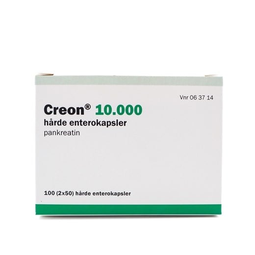 Creon lipase 10.000 ep-e ent paranova Creon lipase 10.000 ep-e ent paranova