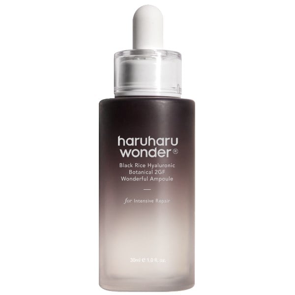 haruharu wonder black rice hyaluronic botanical 2GF wonderful ampoule