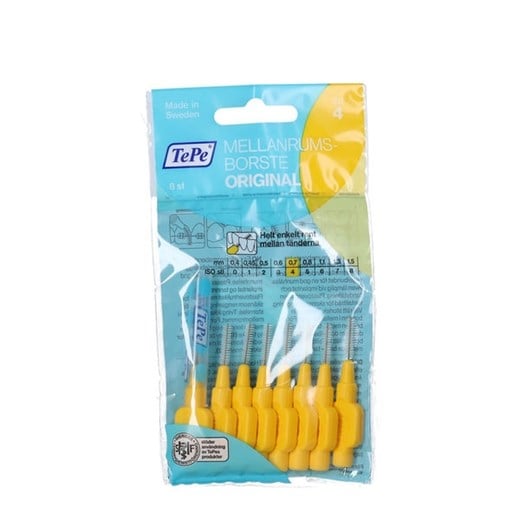 TePe mellemrumsbørster gul TePe mellemrumsbørster gul