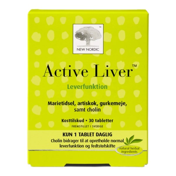 New Nordic active liver tabletter