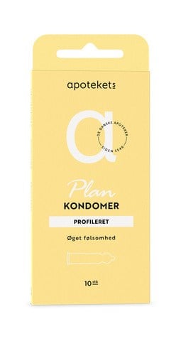 Apotekets Plan gul kondomer