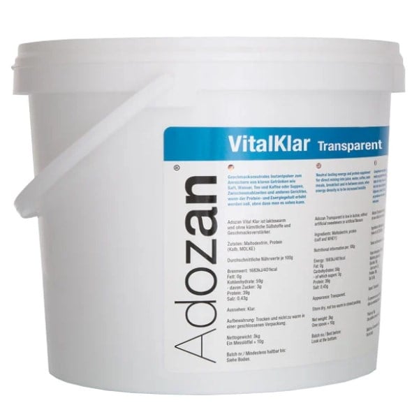 Adozan vitalklar transparent protein Adozan vitalklar transparent protein