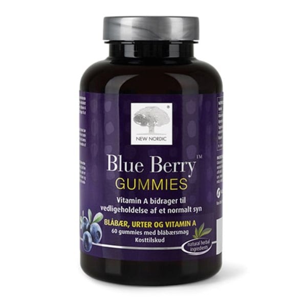 New Nordic blue berry gummies