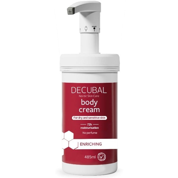 Decubal Enriching body cream med pumpe