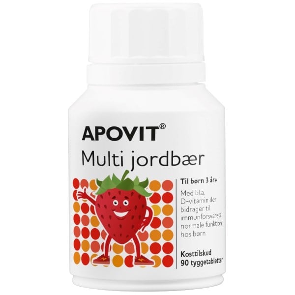Apovit multi jordbær Apovit multi jordbær