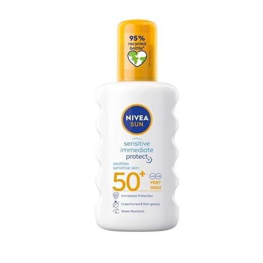 NIVEA Sun sensitive immediate protect+ spray SPF50+