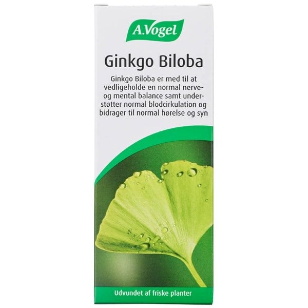A. Vogel ginkgo biloba dråber