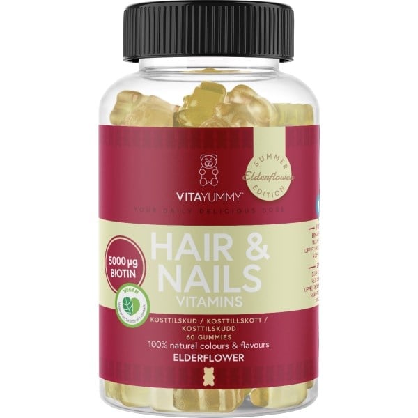 VitaYummy hair & nails elderflower